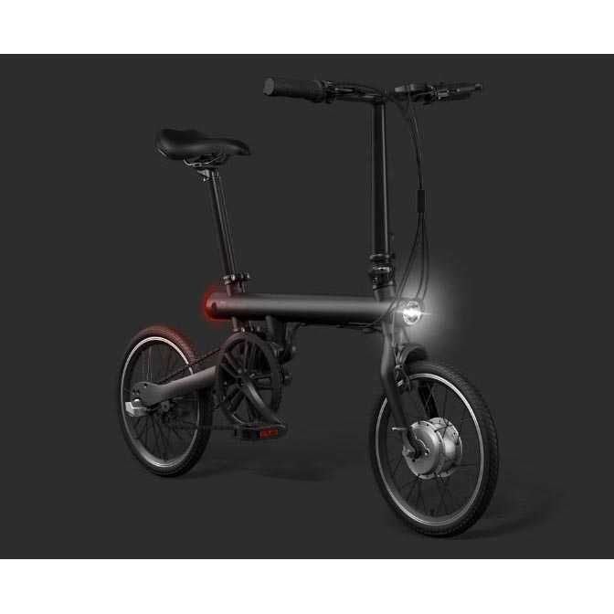 Xiaomi QiCycle EF1 Sepeda Elektrik Lipat Smart Bicycle (China) TDR01Z-Hitam