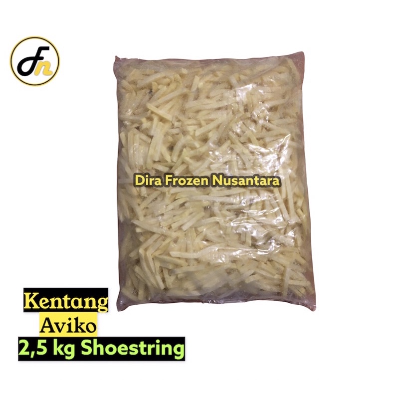 

Kentang Aviko shoestring 2,5kg