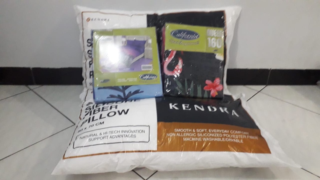 Sprei California 180x200 / 160x200 Motif Rogan Pandora Pink Flamingo Nurita - 180 King Size Sp