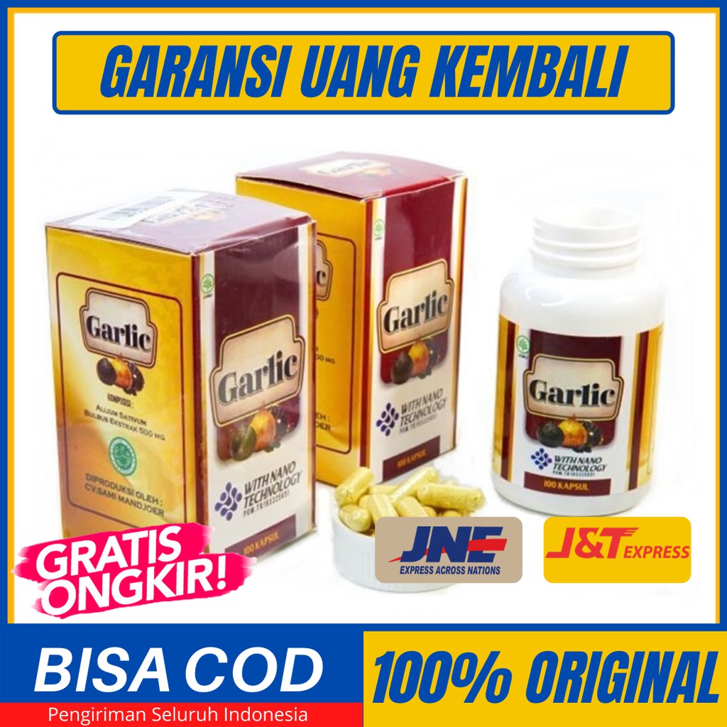 Obat Darah Tinggi & Gula Darah Tinggi 100% Herbal Alami Walatra Black Garlic