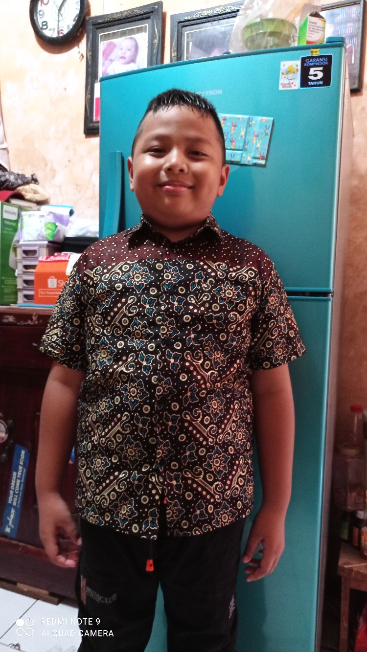 Batik Couple Keluarga Sania Ruffle Ori Ndoro Jowi Dnt Motif Mataram Termurah Shopee