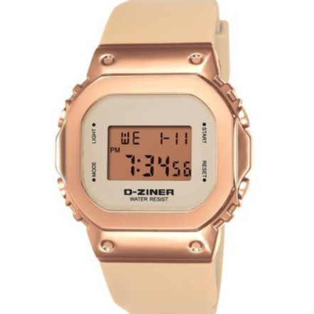 JAM TANGAN RUBBER DIGITAL D-ZINER 8300 D3.8 Original Digital