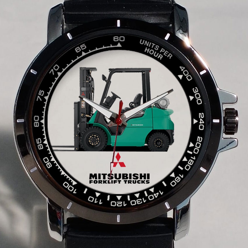 Jam Tangan Forklift / Jam Tangan Pria Mitsubishi Forklift