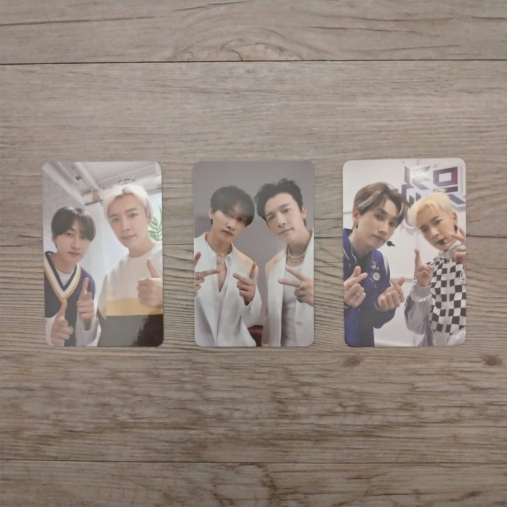 PC Photocard Donghae Eunhyuk D&E Zero Countdown Group Grup Super Junior SJ SUJU Super Junior-D&E