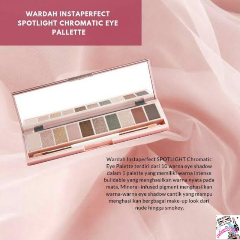 ☃Cutezz_Ching1☃Wardah Instaperfect Spotlight Chromatic Eye Palette 10g