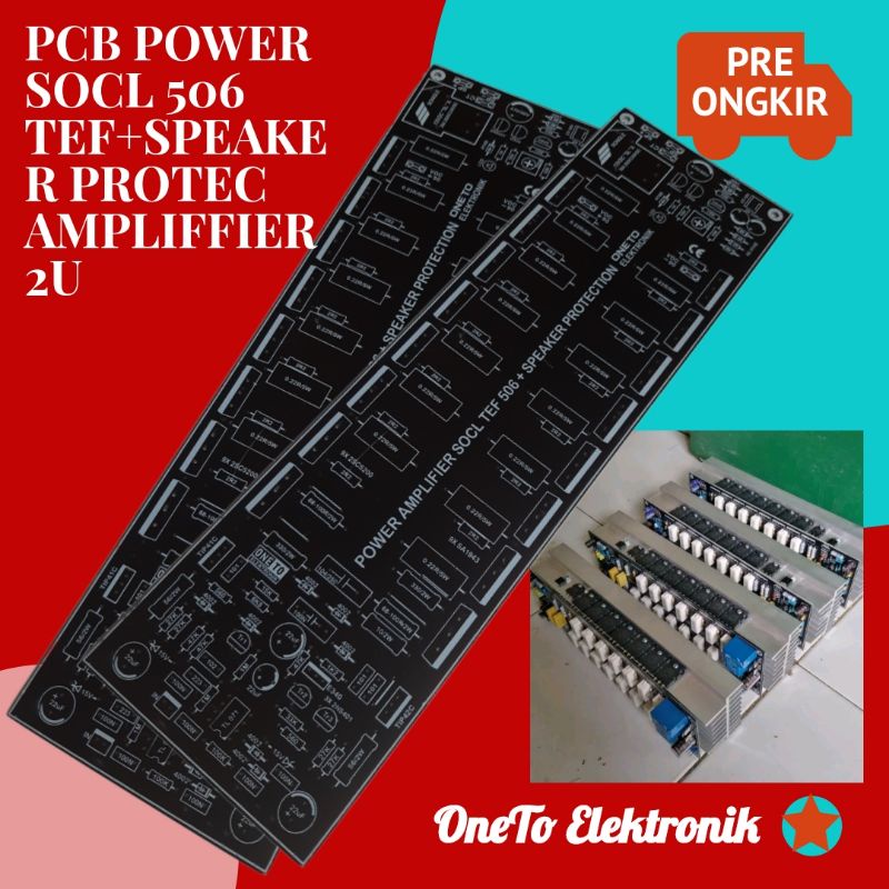 PCB socl 506 tef final 7set + speker protec