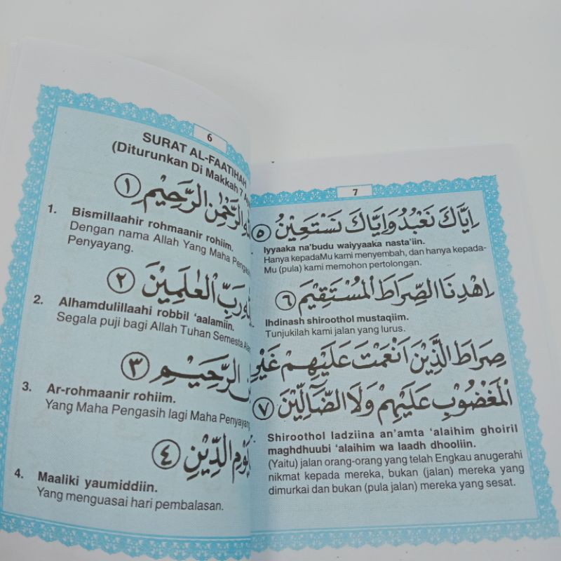 buku surat yaasiin tahlil dan waqi'ah A6(12×15cm)