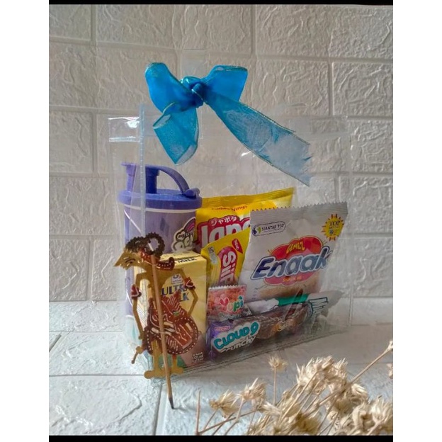 

Tas Mika PVC Bening 20x10x20