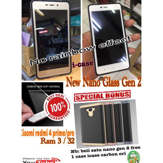 case xiaomi redmi 4 prime bkn ipaky bonus nano gen 2 tempered glass