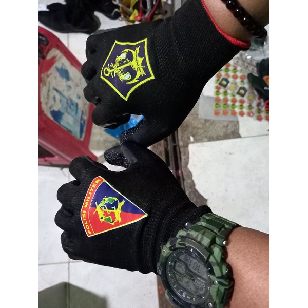 SARUNG TANGAN POLISI MILITER AL ANTI SLIP