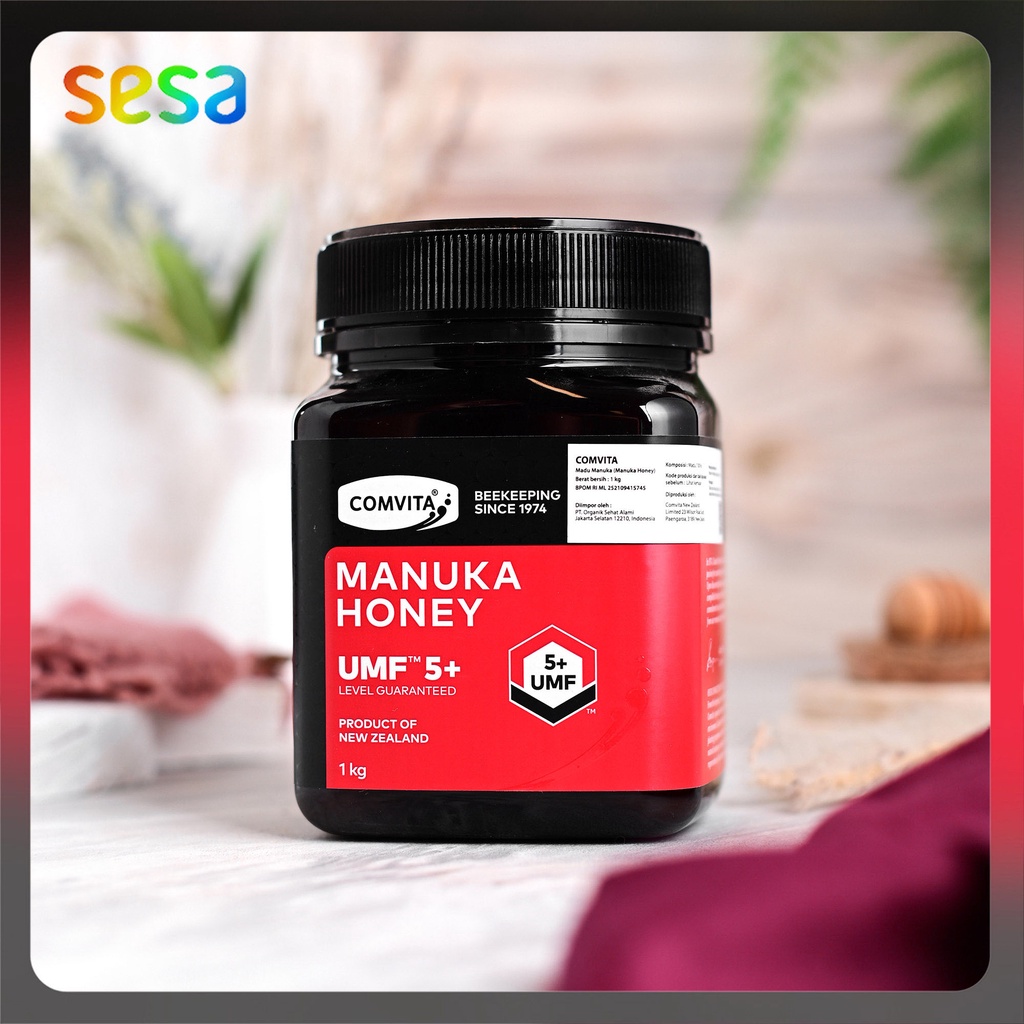 

COMVITA Manuka Honey UMF 5 + 1kg - Madu Sehat Alami