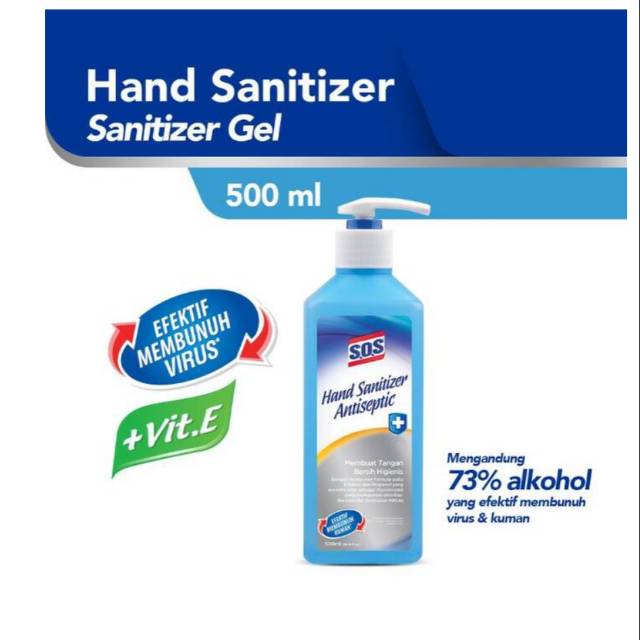 SOS Hand Sanitizer Antiseptic [500 mL]
