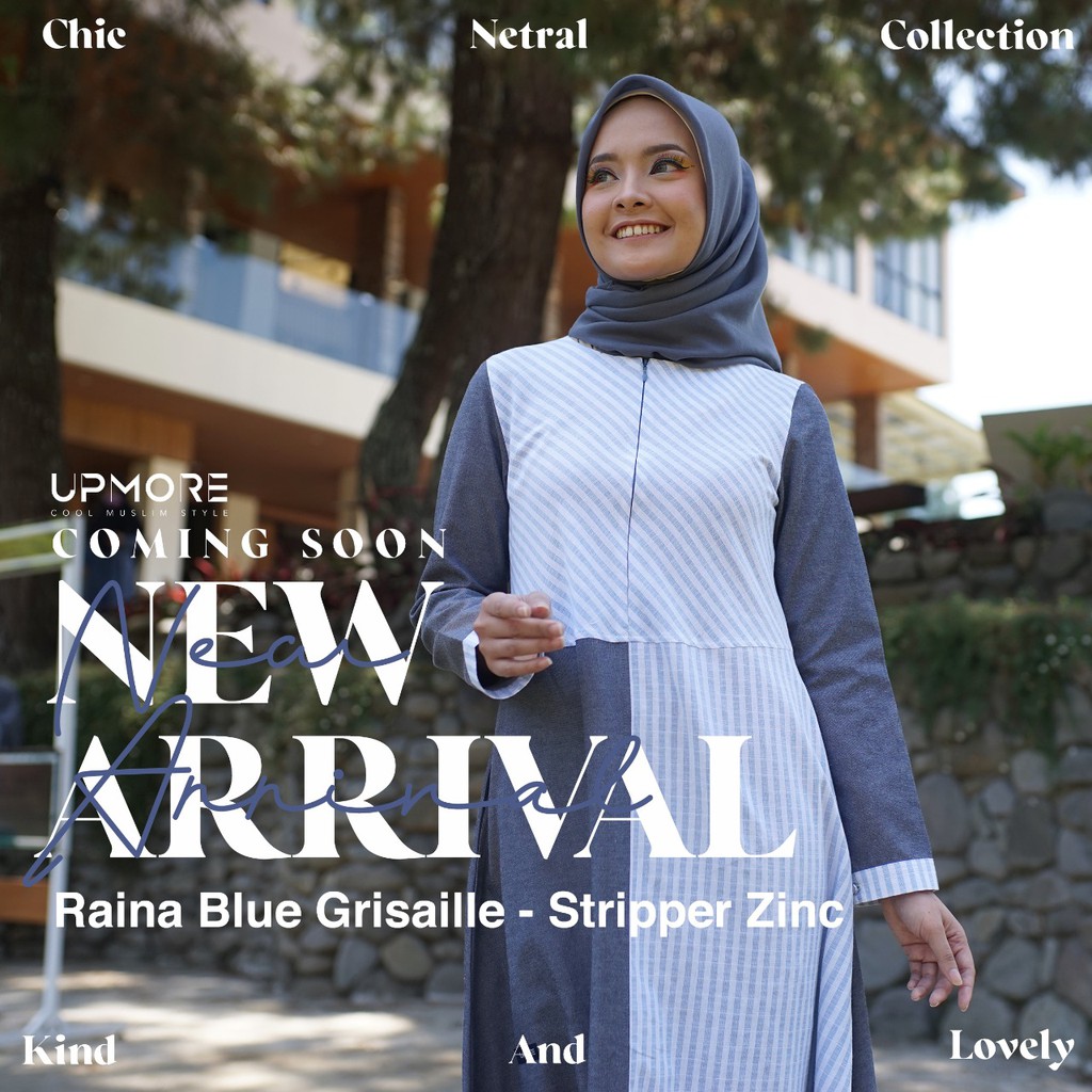 UPMORE GAMIS RAINA BLUE GRISAILLE