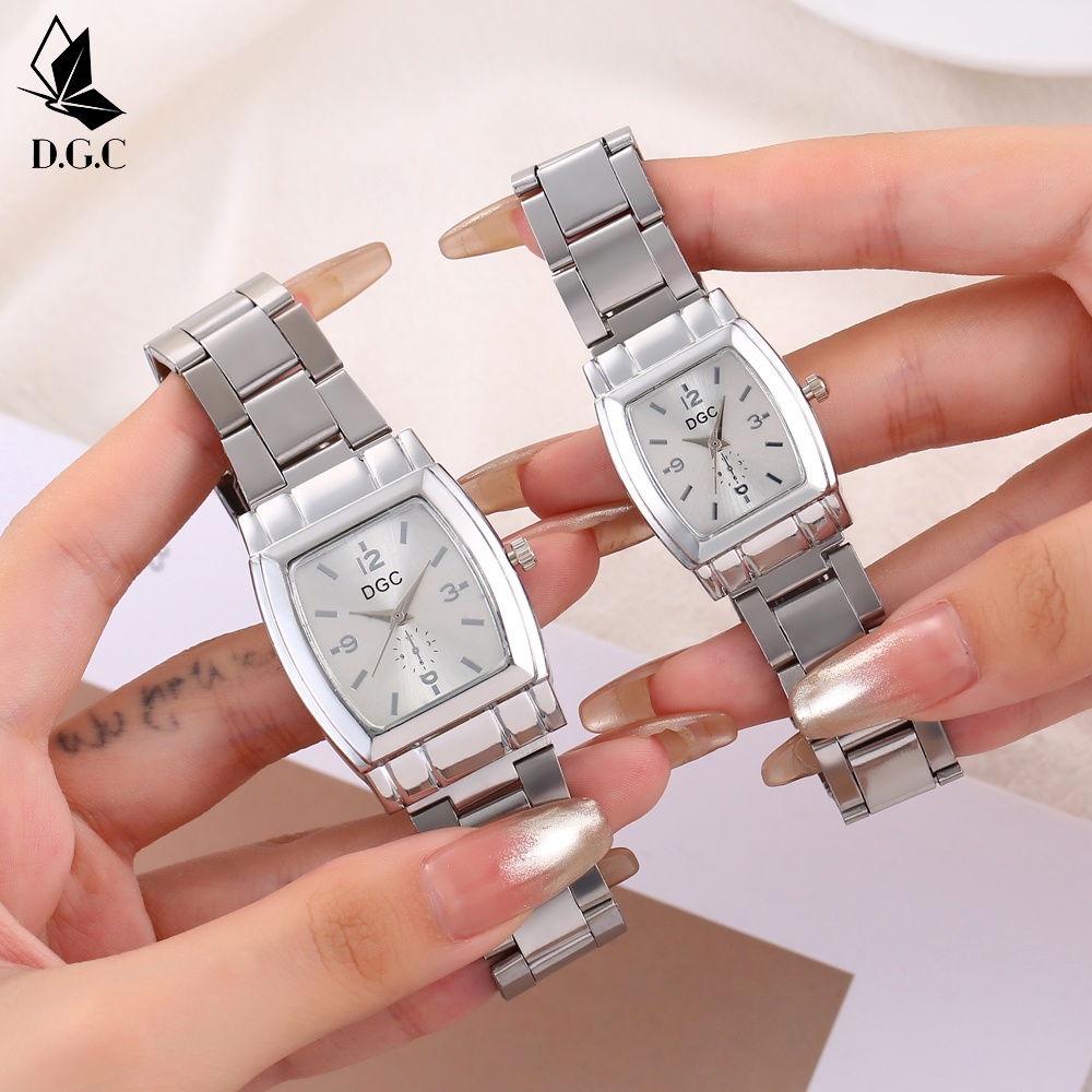 ✅COD Jam Tangan Couple Pria Wanita Diamond Analog Rantai Import Murah Quartz Fashion C83