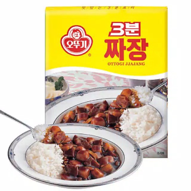 

Ottogi Jjajang sauce / Ottogi black bean noodle sauce / Saus jjajangmyun / Saus jjajangmyoen 200gr