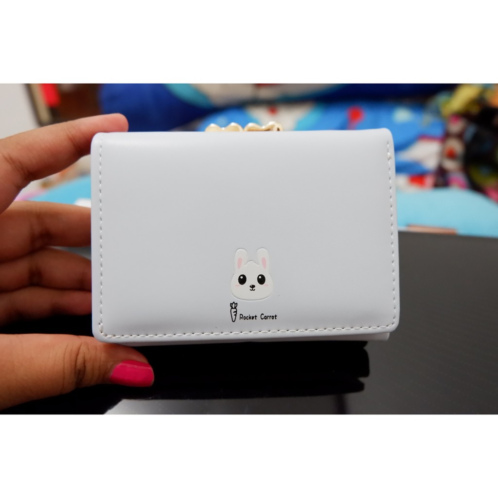 yadas korea carrot dompet wanita lipat 3