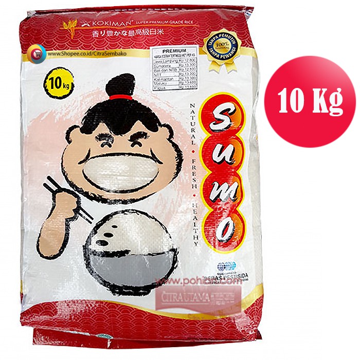 Beras Sumo Super Premium 10 Kg Indonesia