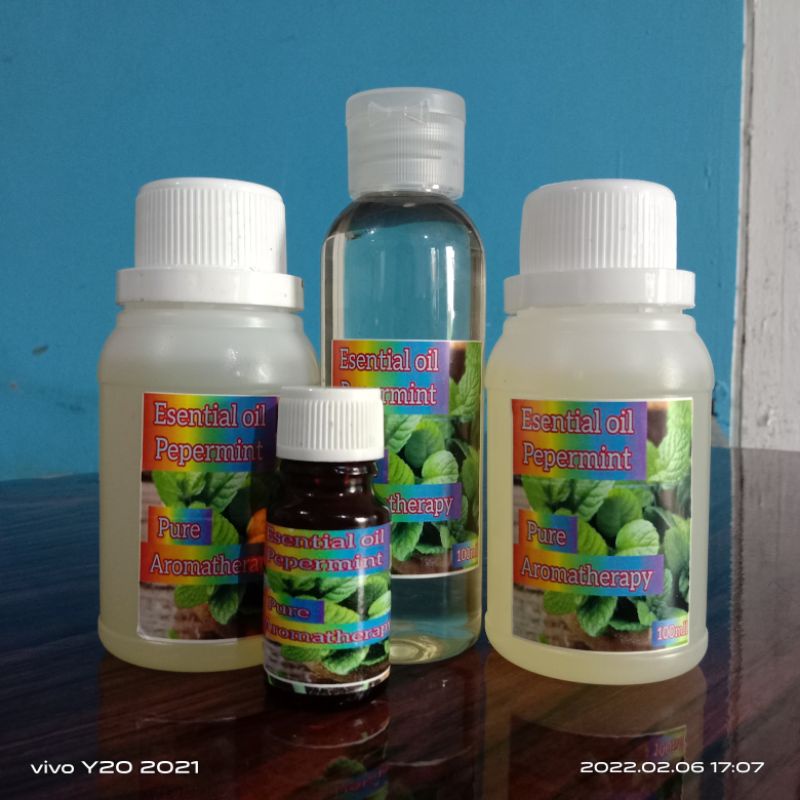 pepermint pure aromatherapy 10-30 ml murah