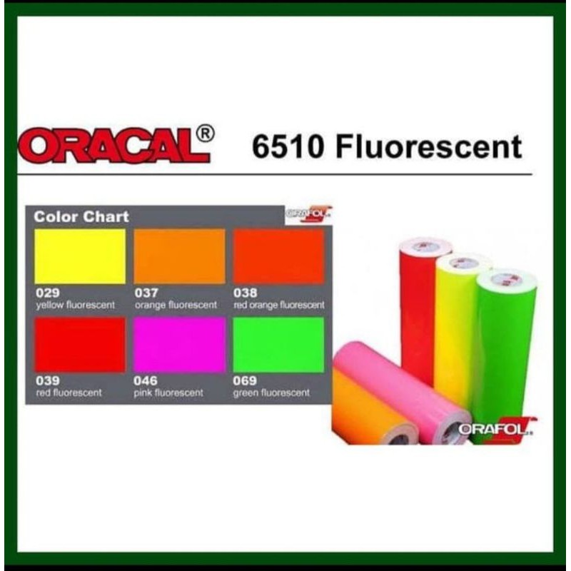 

skotlet Stabillo merek oracal asli 126cm 6510 fluorescent