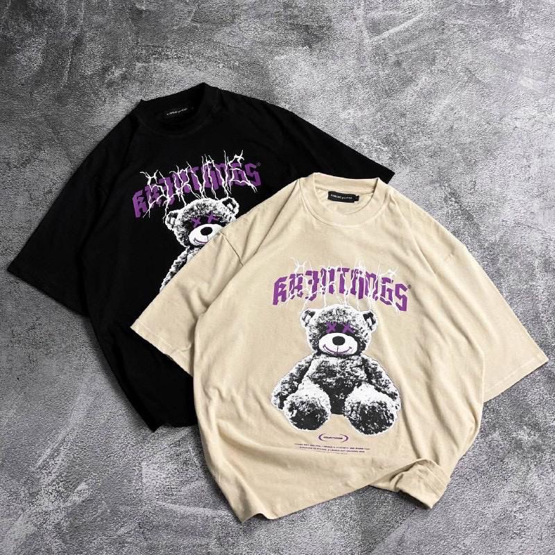 AFI - MC - ⭐️PREMIUM PE⭐️ Kaos Oversize Power Bear (LD 106, P 65)