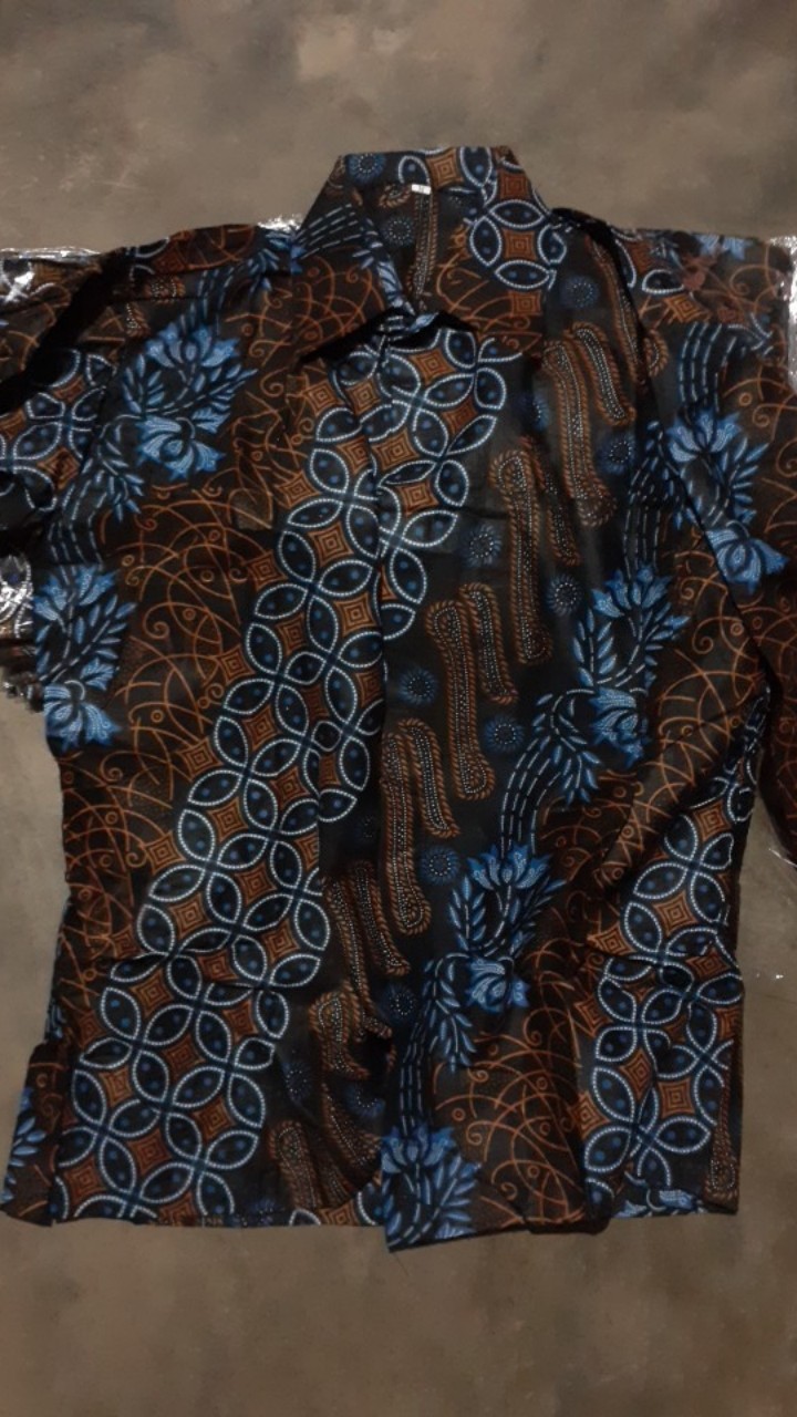 Batik Couple Keluarga Sania Ruffle Ori Ndoro Jowi Dnt Senobiru Shopee