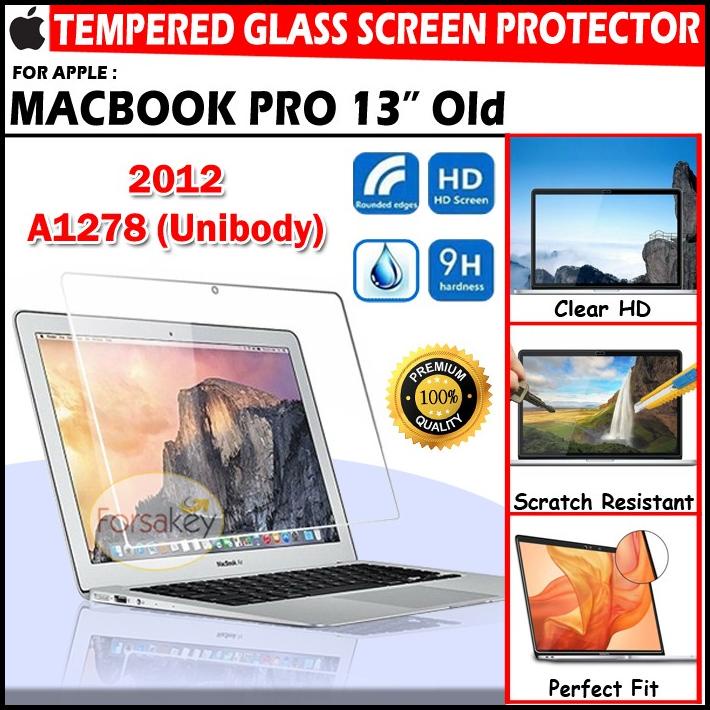 Macbook Pro 13 Inch Inci A1278 Tempered Glass Screen Guard Protector