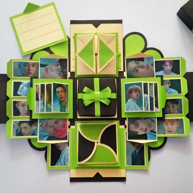 EXPLOSION BOX - KADO ULANG TAHUN, ANNIV, WEDDING, WISUDA, LAMARAN