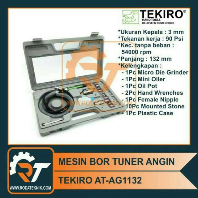 TERMURAH - AT SET MICRO AIR GRINDER TEKIRO / BOR TUNER ANGIN TEKIRO