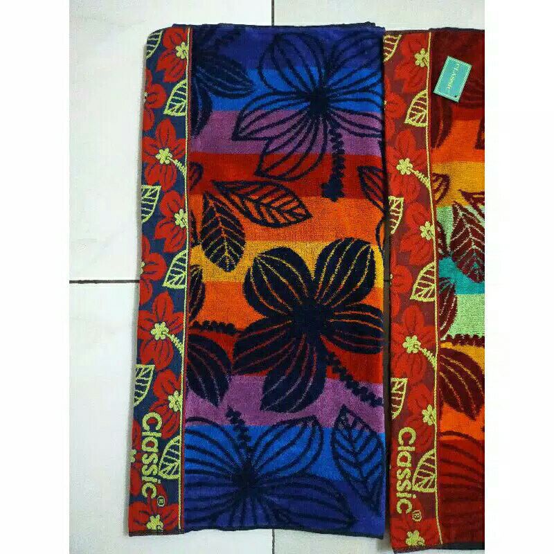 Handuk  Mandi Dewasa Classic Jumbo Ukuran 85 x 140 Cm-Handuk Mandi Dewasa Classic Jumbo-Handuk Mandi Berkualitas Motif random