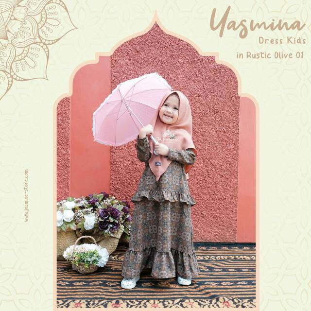 Yasmina Kids Dress by Jasmine l Couple with Mom
