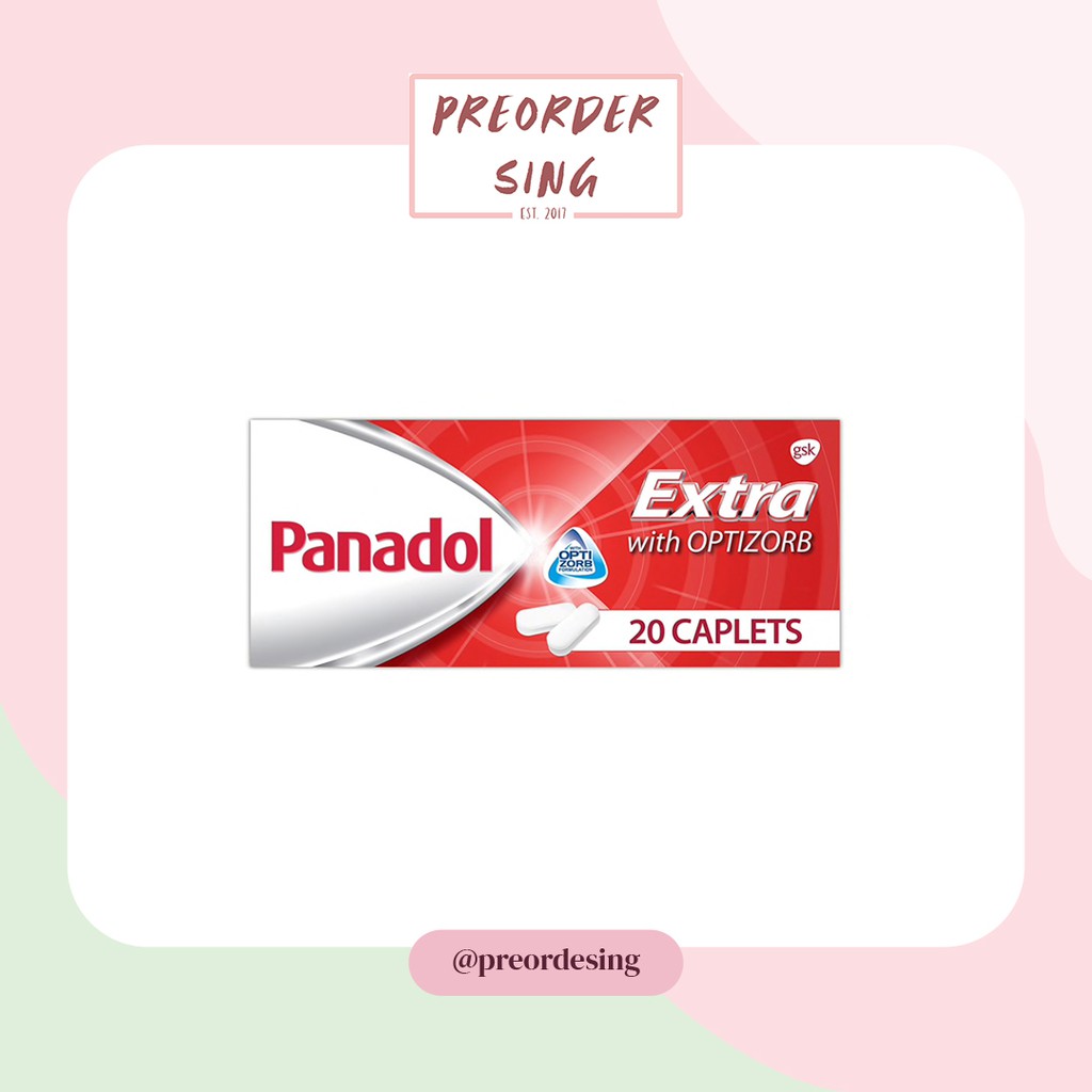 PANADOL Extra with Optizorb 20 Tablets Singapore