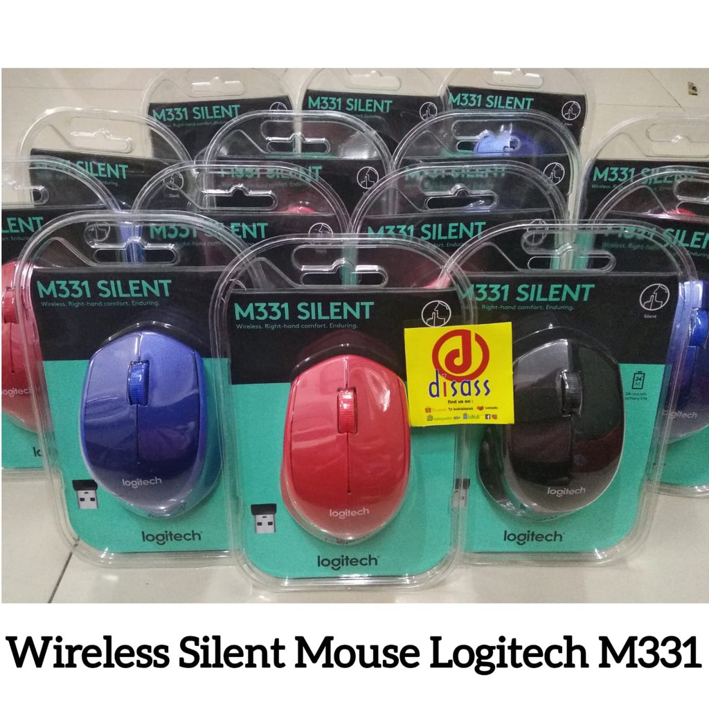 MOUSE WIRELESS LOGITECH M331 - DISASS JOGJA
