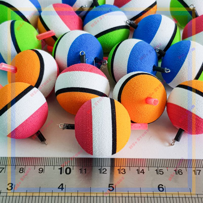 Pelampung pancing ikan bulat busa kumbul pancingan