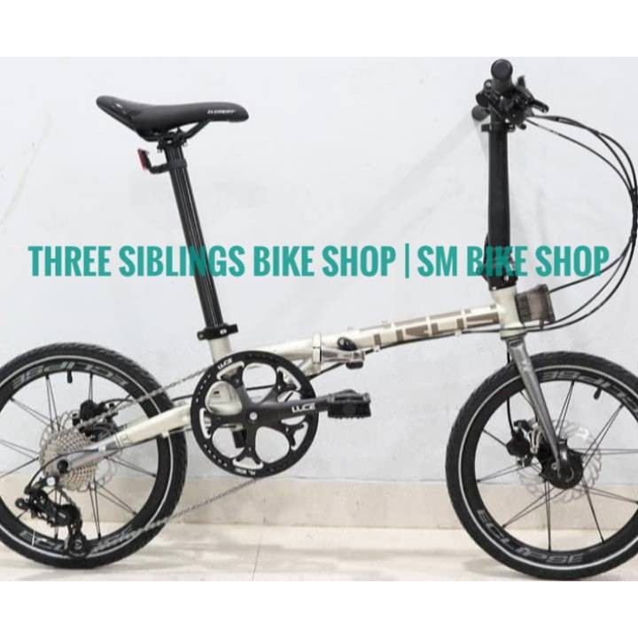 SEPEDA LIPAT ELEMENT TROY X 9SPEED 16 INCH WARNA GREY