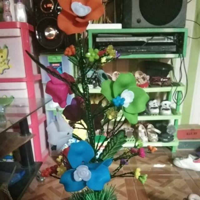 Pajangan Bunga Hias Akrilik D Rainbow Dekorasi Akrilik