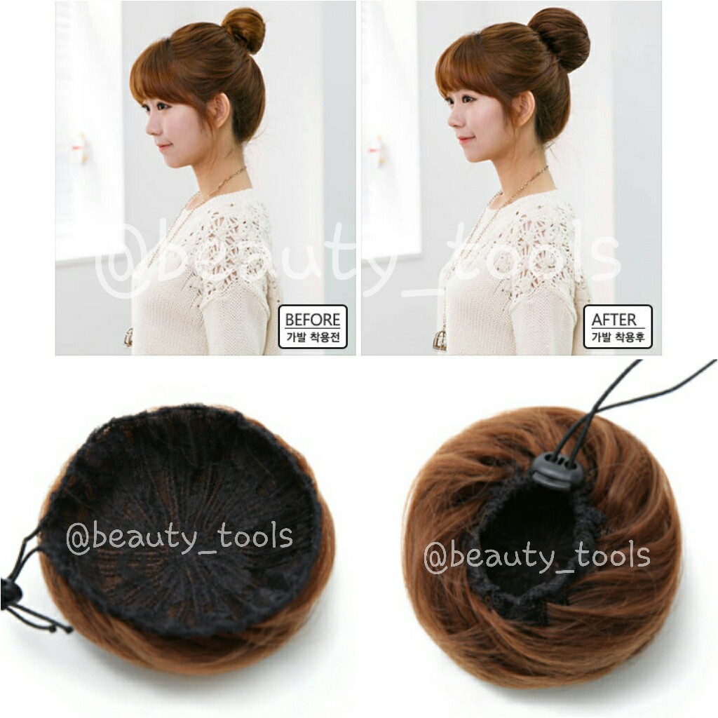 FUN BUN / CEPOL KOREA / KOREA BUN / HAIRCLIP/ RAMBUT PALSU/ WIG