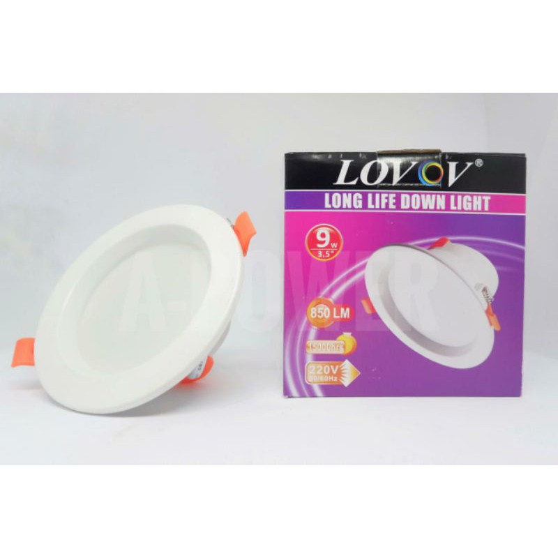 Lovov - LED Downlight 9W (Kuning)