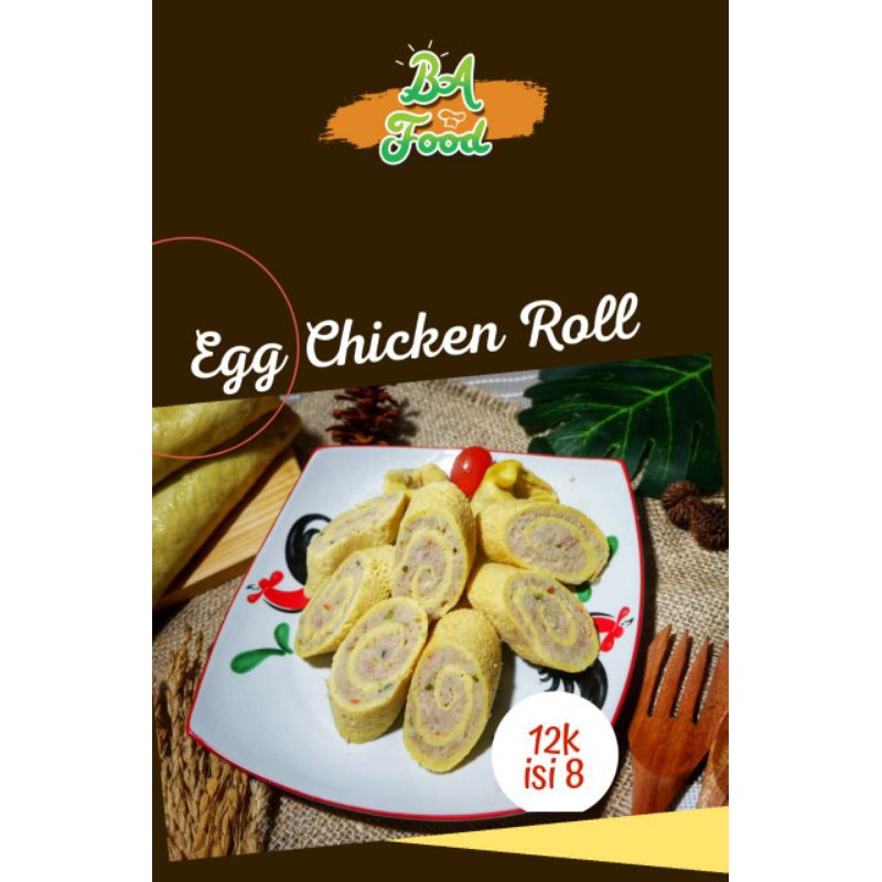 

Egg Chicken Roll isi 8 ENAK MURAH HALAL BERGIZI Distributor Olahan Ayam Bekasi
