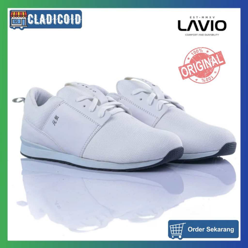 Sepatu Sneakers Casual Running Model Sporty Santai Stylish Lavio Genki Original Sepatu Pria Terbaru