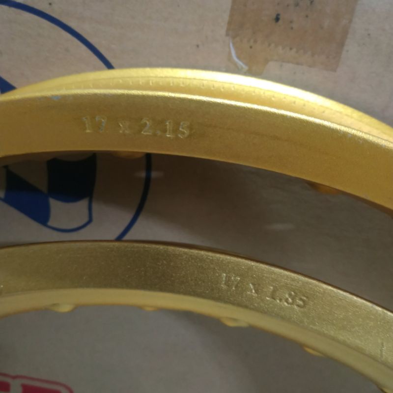 Velg aluminium champ ring 17 185 215 gold