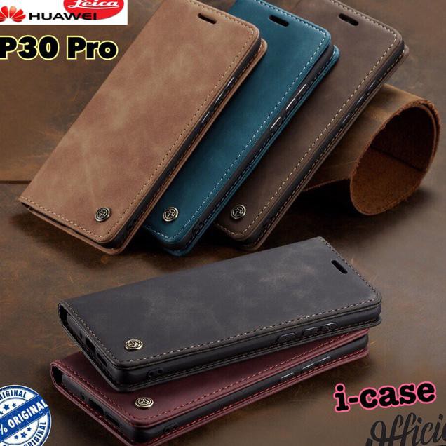 Huawei P30 Pro Case Flip Cover Wallet Original Caseme - dompet p30 pro