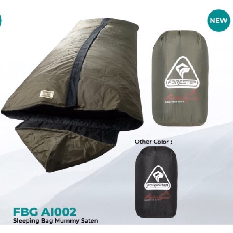 Jual Forester Sleeping Bag Fbgai Mummy Saten Original Forester