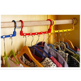 KAN GANTUNGAN SUSUN  BAJU  PAKAIAN MAGIC HANGER  SATUAN PER 