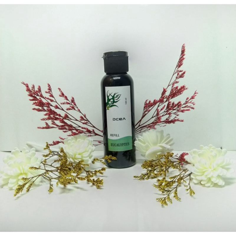 Reed Diffuser Aromatherapy Bunga Difuser Aroma Pengharum Ruangan Pewangi Oil Reed Difuser REED DIFFUSER LOVER'S GRASS REED DIFFUSER REFILL REED DIFFUSER HAMPERS PENGHARUM RUANG AROMATERAPI-REFILL100ml EUCALYPT