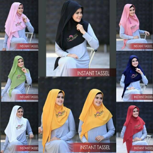 Hijab Instan Tassel Ori Deqiara
