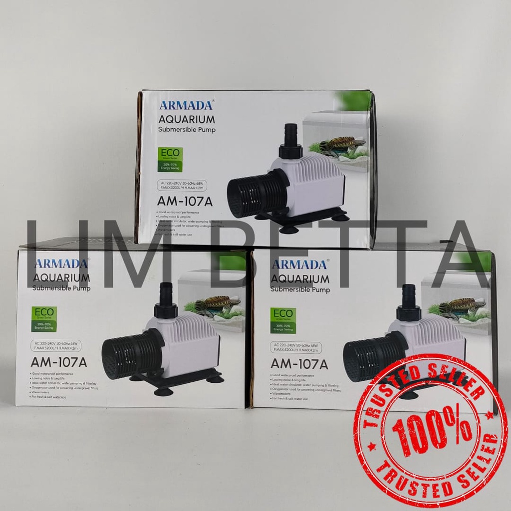 POMPA AQUARIUM ARMADA AM-107 A / POWER HEAD 107 LOW WATT TERMURAH