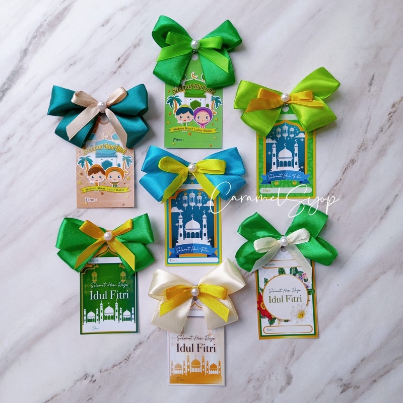 

Hang Tag Lebaran Pita Idul Fitri BELUM TERMASUK RANTAI