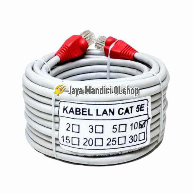 Kabel LAN 10M/ kabel UTP 10 Meter CAT 5E ( Vascolink )