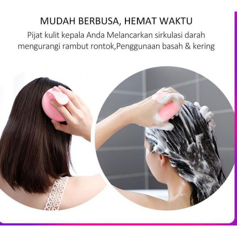 Sisir Rambut / Sisir Keramas / Sisir Keramas Ketombe Hair Comb