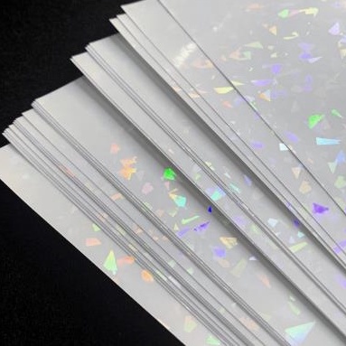 

Cold Lamination Film Holographic Broken Glass A4/20
